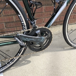 2019 T-Lab R3 Green and Silver, gray or bare metal