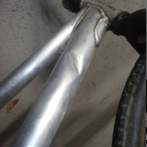 DK Bikes Fury Silver, gray or bare metal