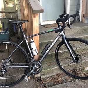 2018 Trek Silver, gray or bare metal