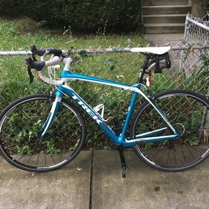 2014 Trek Domane 4.3 (Compact or Triple) Blue and White