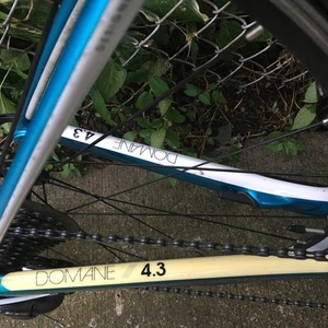 2014 Trek Domane 4.3 (Compact or Triple) Blue and White