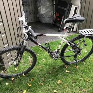 GT Bicycles Timberline White, Black, and Red