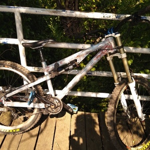 2008 Transition Bikes Bottlerocket Silver, gray or bare metal