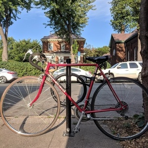 1984 Schwinn World Red