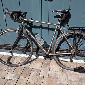 2017 Seven Cycles Custom Ti Silver, gray or bare metal