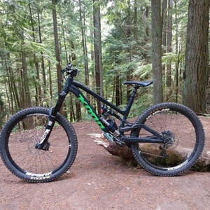 2016 Kona Process 153 Black and Green
