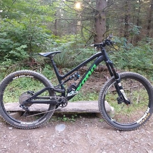 2016 Kona Process 153 Black and Green