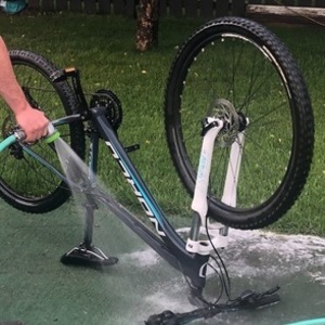 2015 Norco Bikes Charger Silver, gray or bare metal, White, and Blue