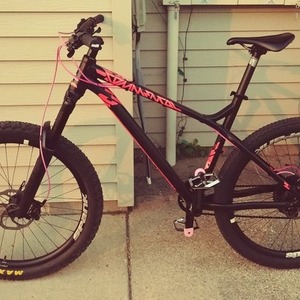 2015 Commencal Velos Meta HT Black and Pink