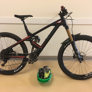 2018 Eminent Haste Full suspension/ Enduro Black