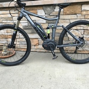 2016 Cube Stereo 120 Hybrid Silver, gray or bare metal
