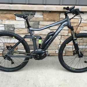 2016 Cube Stereo 120 Hybrid Silver, gray or bare metal