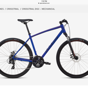 2018 Specialized CrossTrail Blue