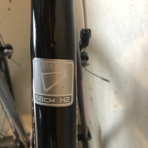 2016 Trek Trek Alpha 1.2, 58cm White, Black, and Red