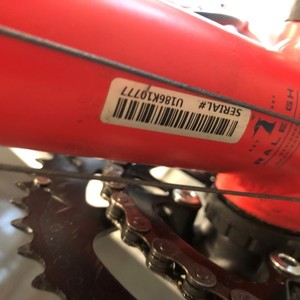 2018 Raleigh Alysa 3 Red, Blue, and White