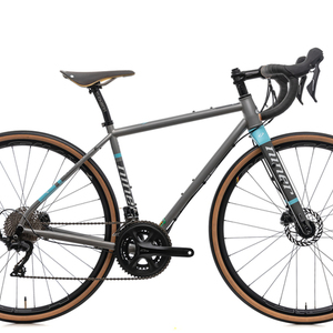 2018 Niner RLT 9 Steel Silver, gray or bare metal