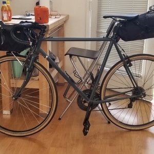 2016 Surly Cross Check Silver, gray or bare metal