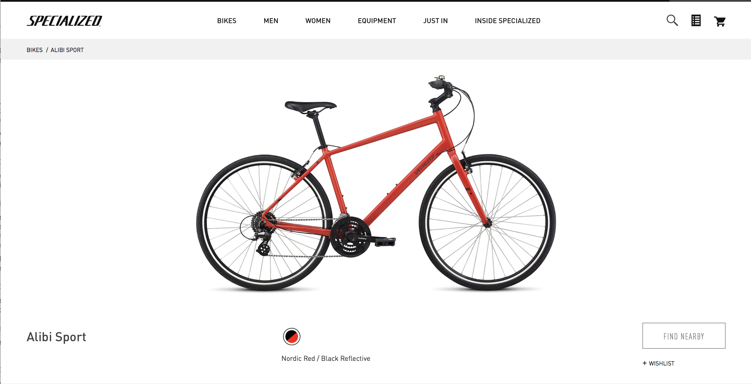 specialized alibi 2018