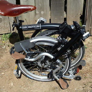 2014 Brompton Bicycle Folder  Black