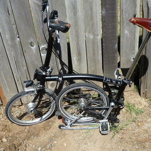 2014 Brompton Bicycle Folder  Black