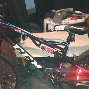 2019 CCM Dual Suspension Black, Pink, and White