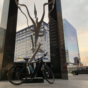 2018 Cube Crosspro Black and Blue