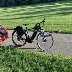 2018 Cube Crosspro Black and Blue