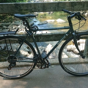 2018 Surly Cross Check Silver, gray or bare metal
