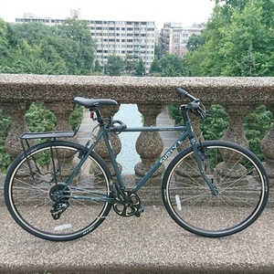 2018 Surly Cross Check Silver, gray or bare metal