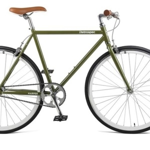 2019 Retrospec Harper Fixed Gear Green and Brown