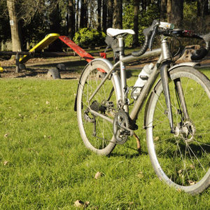 2015 Kona Titanium Rove Silver, gray or bare metal