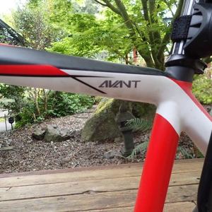 Orbea Avant Red, White, and Black