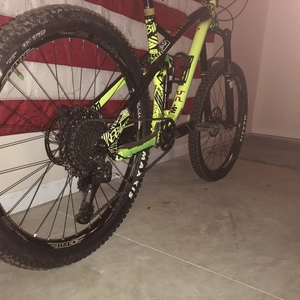2015 NS Bikes Snabb T1 Black and Green