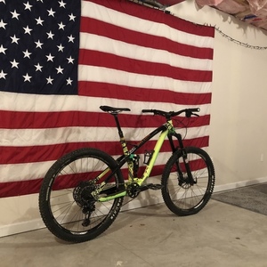 2015 NS Bikes Snabb T1 Black and Green