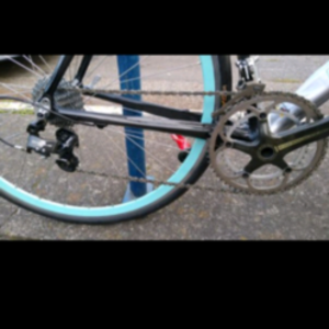 2005 Bianchi 928 Silver, gray or bare metal and Black