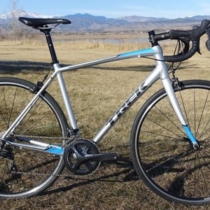 2018 Trek Domane AL3 Silver, gray or bare metal