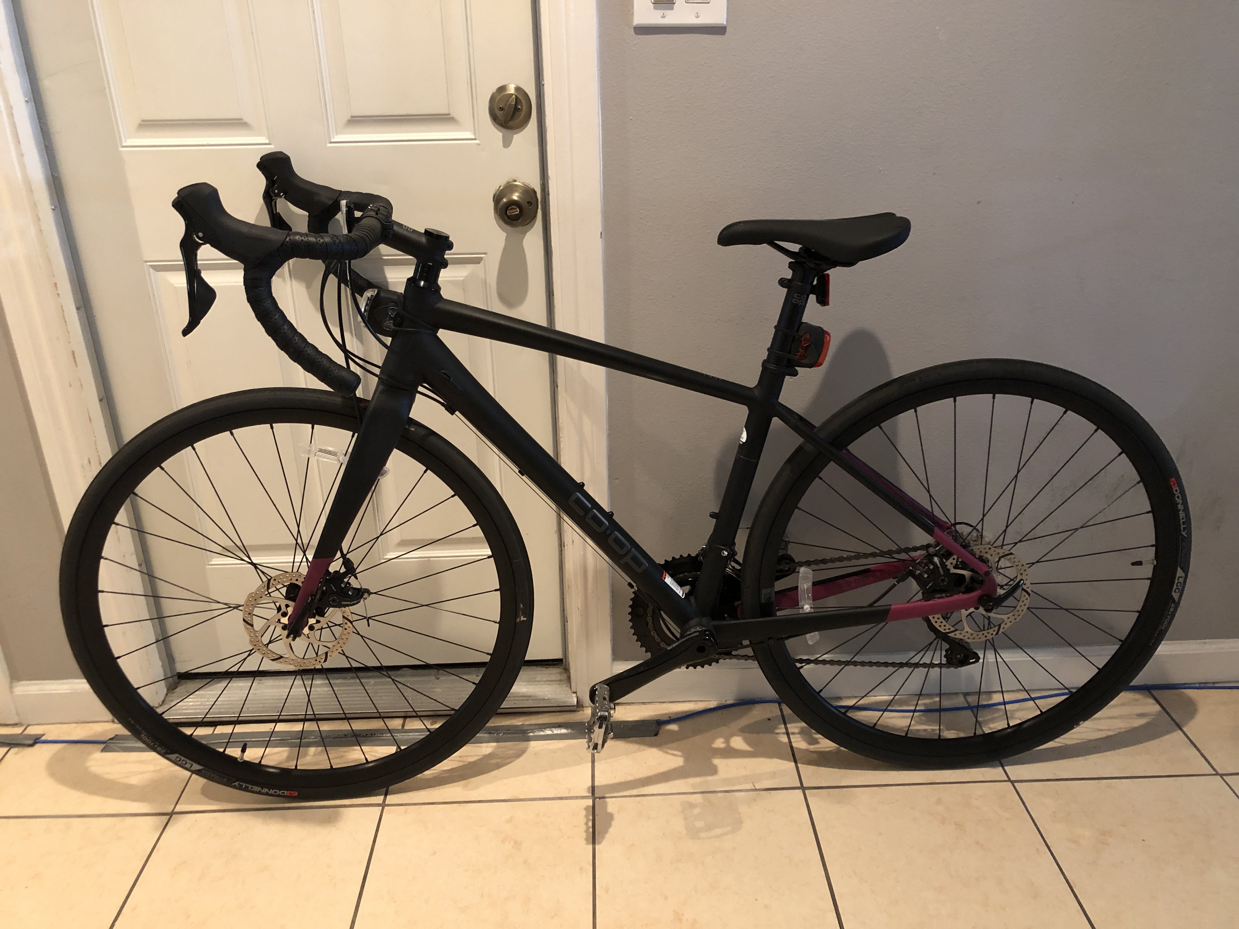 butted aluminum frame