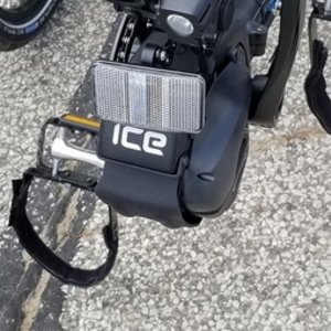 2019 ICE Trikes Recumbent Adventure Heavy Duty Full Suspension Schimano Steps 8000 recumbent Blue