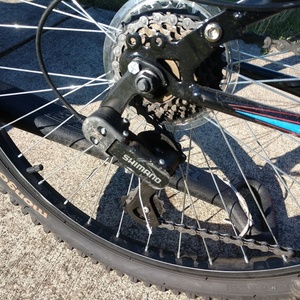 2019 Mongoose R415TG Black, Blue, and Red