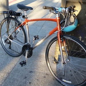 2015 Raleigh Alysa 2  Orange and Silver or Gray