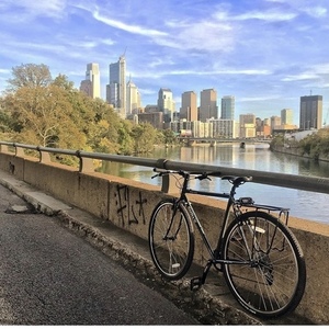 2017 Surly Cross Check Silver, gray or bare metal