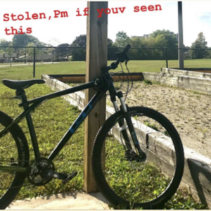 2017 GT Bicycles Black and Blue