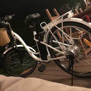 2019 evenflo electrical bicycle White