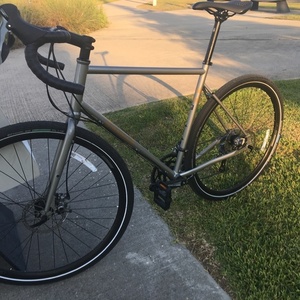 2019 Marin Bikes Nicasio Silver, gray or bare metal and Yellow or Gold