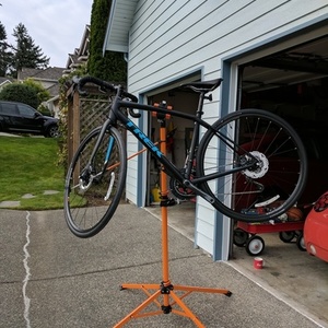 2017 Trek Domane Black and Blue