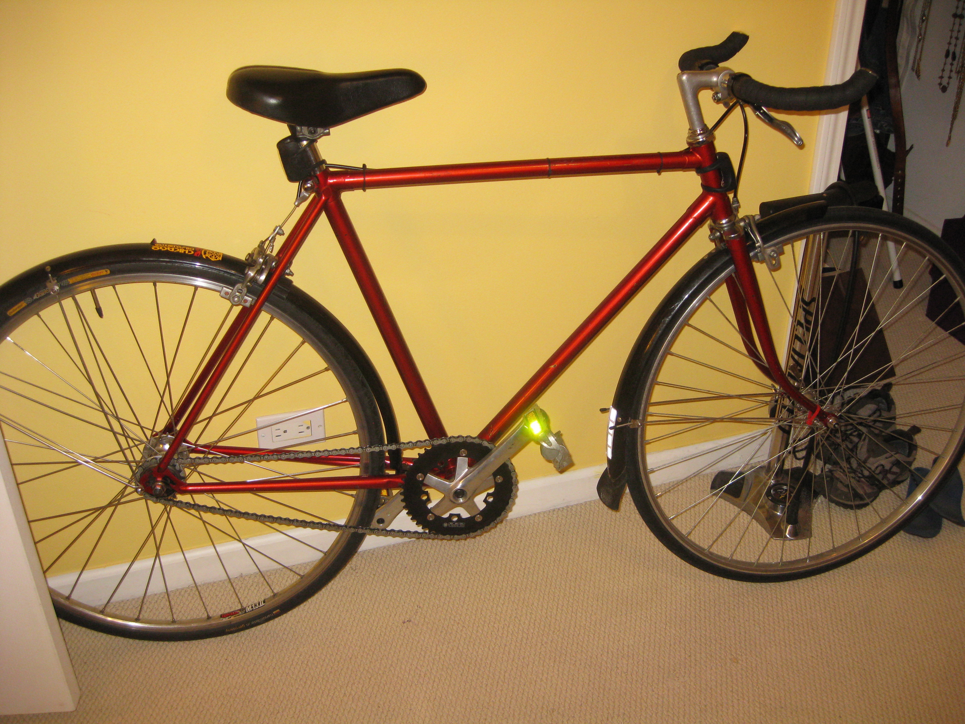 Vélo cruiser Raleigh Robin Hood 1970 19 grand moyeu interne 3S acier