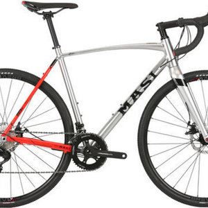 2020 Masi CXR Silver, gray or bare metal and Red