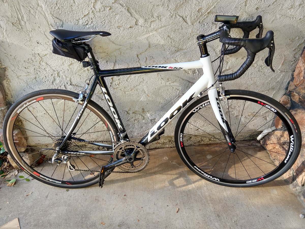 look 555 carbon road bike