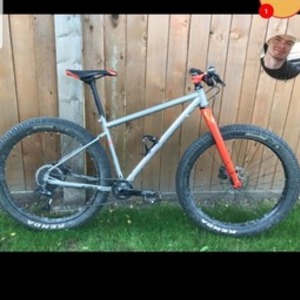 2016 Marin Bikes Paine mountain Silver, gray or bare metal and Orange