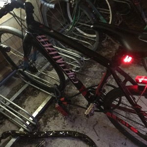 2015 Specialized Crux E% Black, Red, and Blue